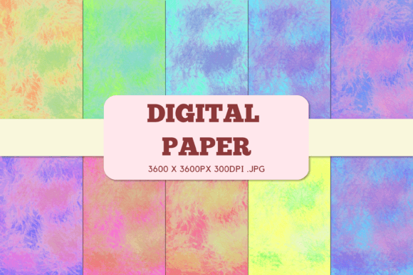 Abstract 2 Watercolor Digital Papers: A Versatile Resource for Creative Projects