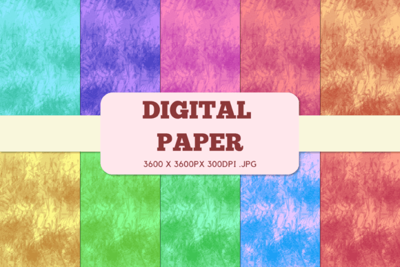 Abstract 3 Watercolor Digital Papers for Creative Projects