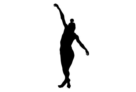 Attractive Dancer Design for Creative Projects