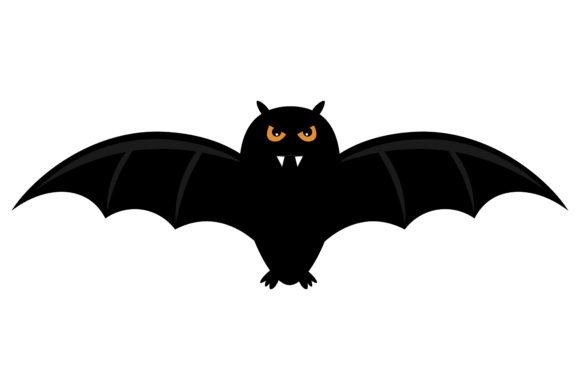 Bat Halloween Animal Artwork: A Spooky Design for Creative Projects