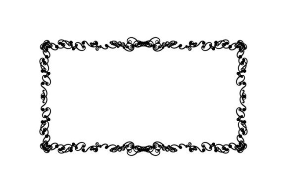 Black Frame Clipart for Creative Projects