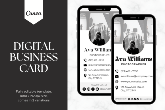 Digital Business Card - Photographer: A Modern Solution for Professional Networking