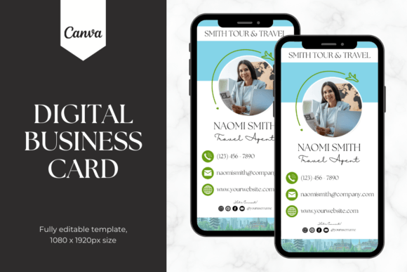 Digital Business Card - Travel Agent 1: A Modern Solution for Professional Networking