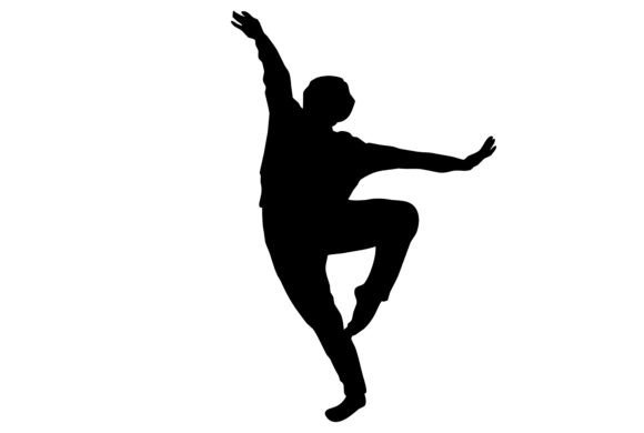 Elegance Dancer Illustration: A Versatile Design Asset for Creative Projects