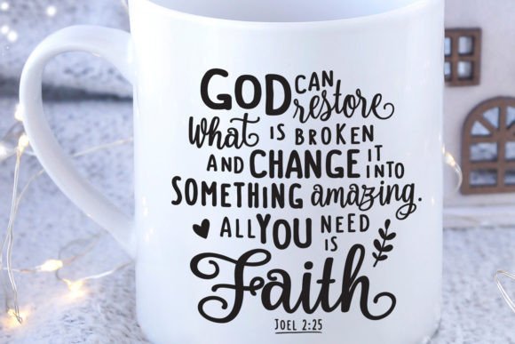 How GOD Can Restore Your Creative Projects with Christian SVG Files
