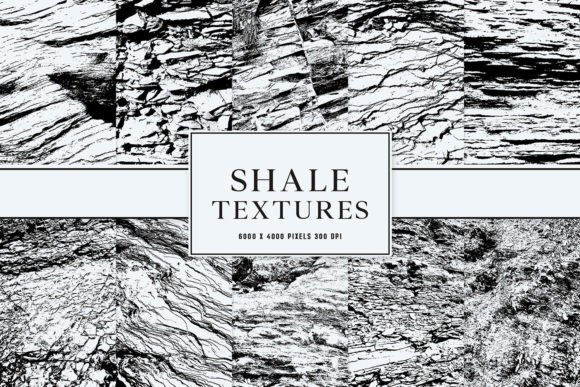 Shale Textures for Professional Design Projects