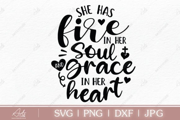 She Has Fire in Her Soul Christian SVG: Strategic Design for Purposeful Creation